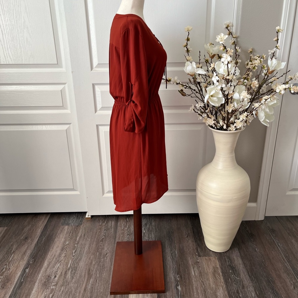 NWT Half Sleeve Midi Dress - Picture 5 of 11